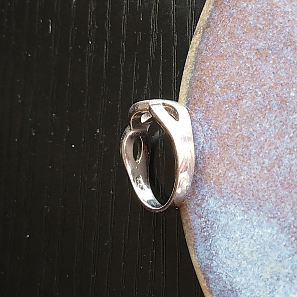 Sterling Silver Braided Infinity Ring - image 5